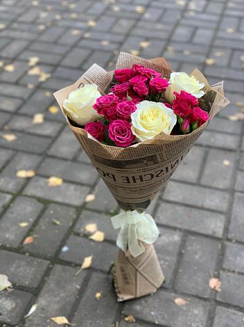 Букет цветов из: Розы в Захарово
